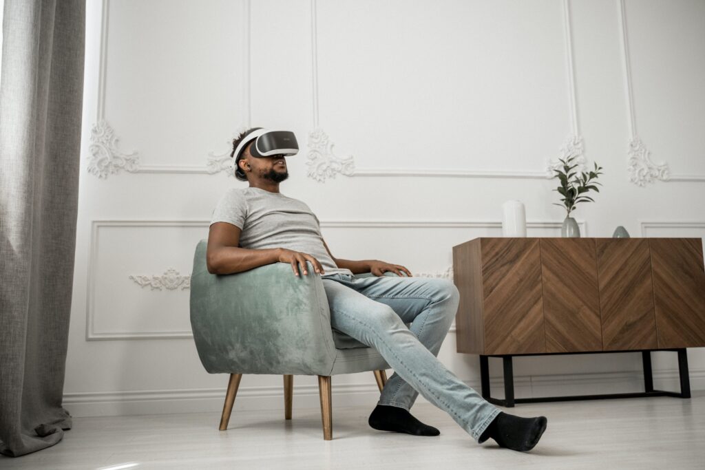 réalité virtuelle décoration intérieur casque design architecte